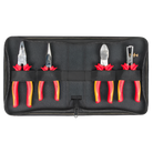 ELORA JUBI 903-S4 VDE Plier Set Nylon Bag With Zip Fastener 4Pcs - Yew Aik (S) Pte Ltd