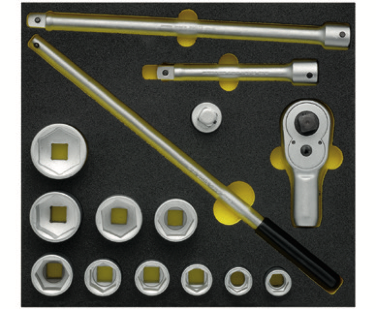 ELORA OMS-25/35L 3/4" Module Socket Set Empty Module - Premium 3/4" Module Socket from ELORA - Shop now at Yew Aik.