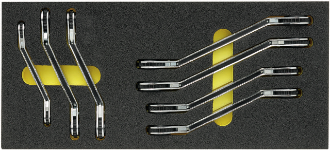 ELORA OMS-29L Module Ring Ratchet Spanner, Bent Empty Module - Premium Ring Ratchet Spanner from ELORA - Shop now at Yew Aik.