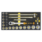 ELORA OMS-3/4L 1/2" Module Socket Set Empty Module (ELORA Tools) - Premium 1/2" Module Socket Set from ELORA - Shop now at Yew Aik.