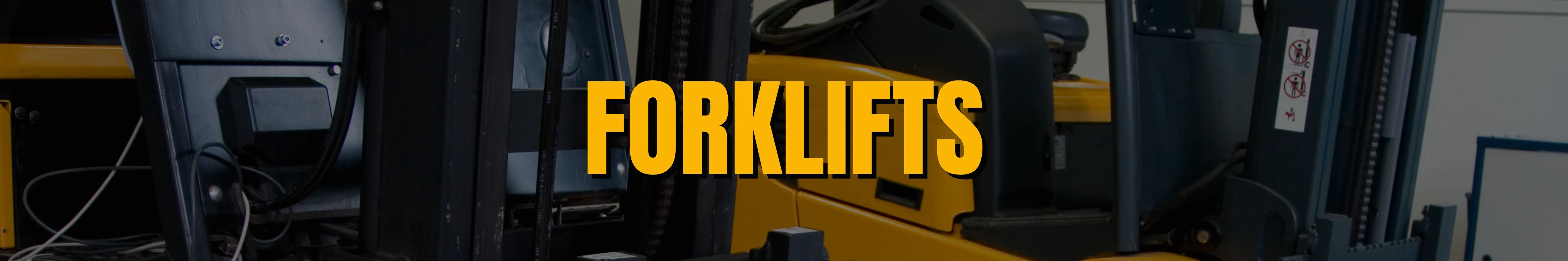 Forklifts banner