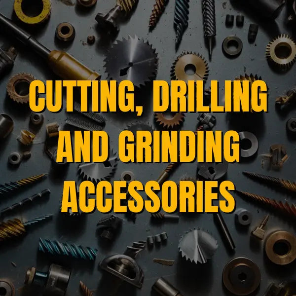 Cutting, drilling, and grinding accessories banner