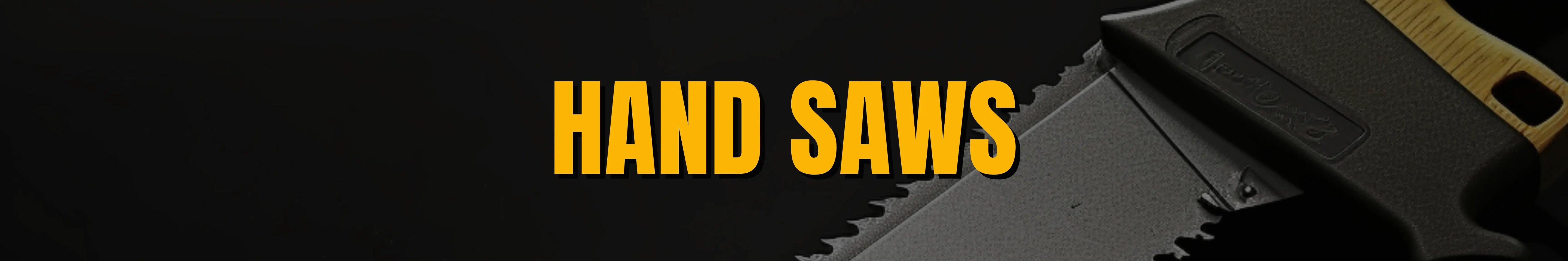 Hand Saws Banner