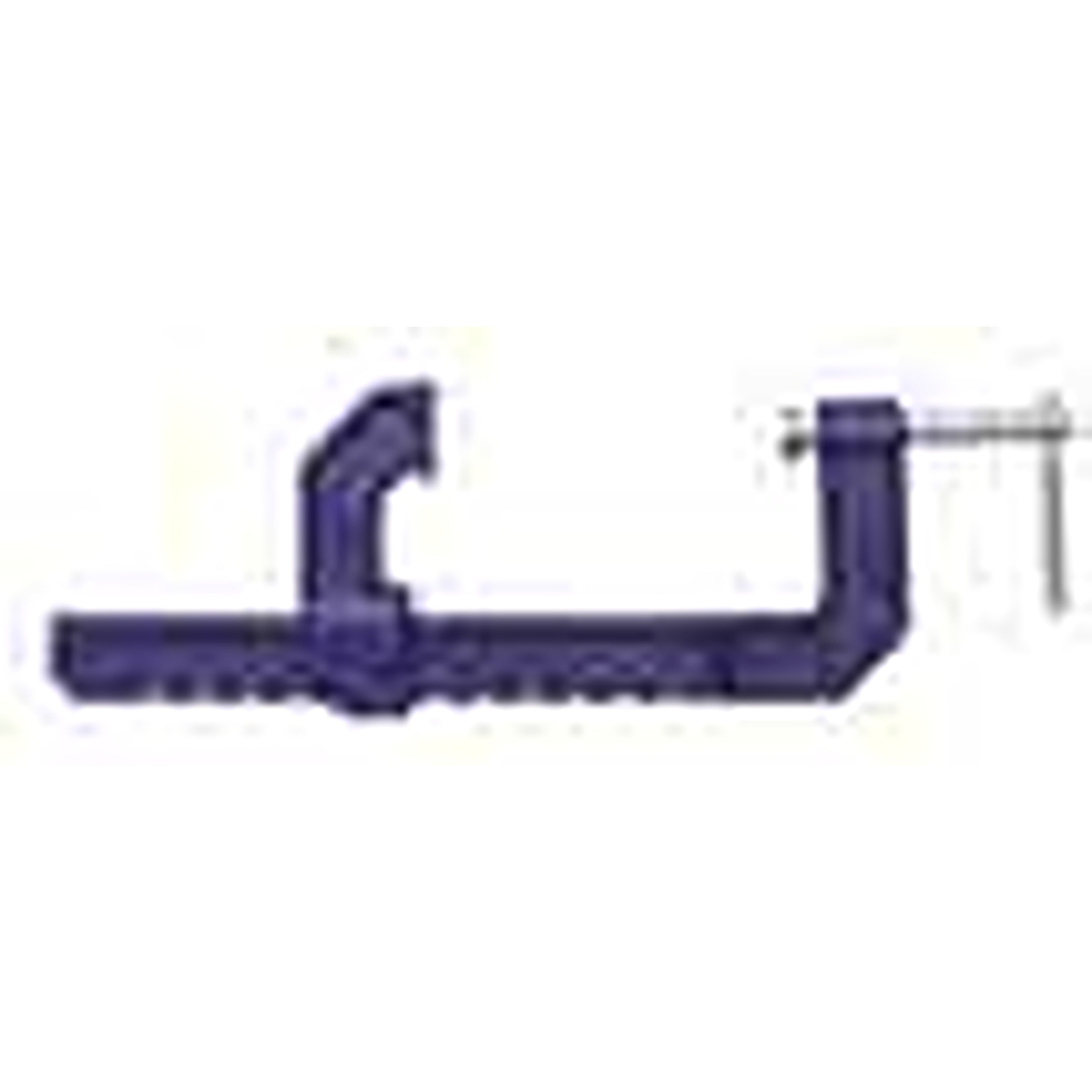 IRWIN 105044 Quick-Release G-Clamp Clamping Depth 75mm - Premium G-Clamp from IRWIN - Shop now at Yew Aik.