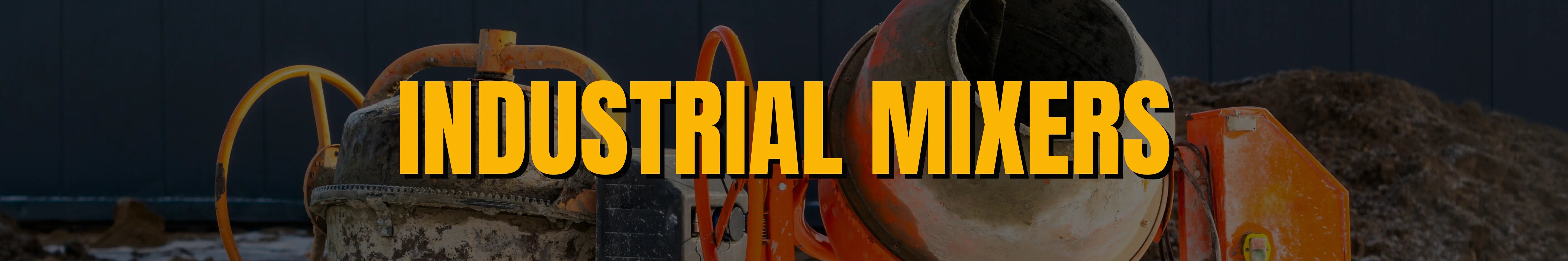 Industrial mixers banner