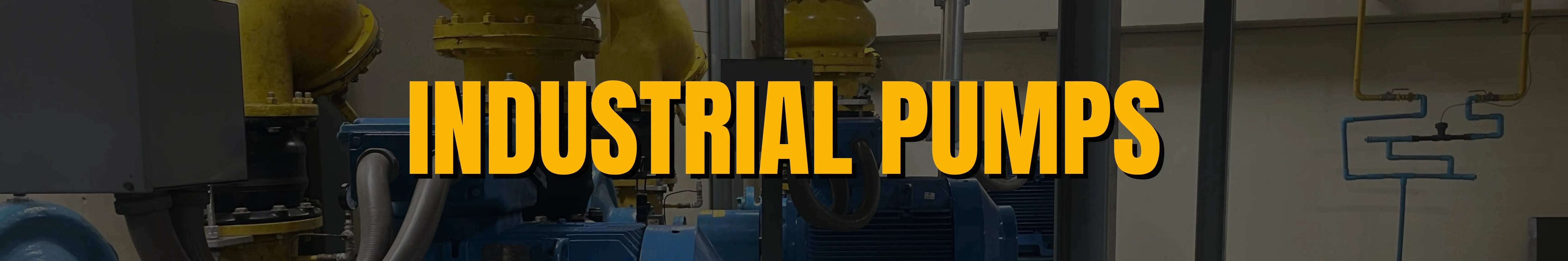 Industrial pumps banner