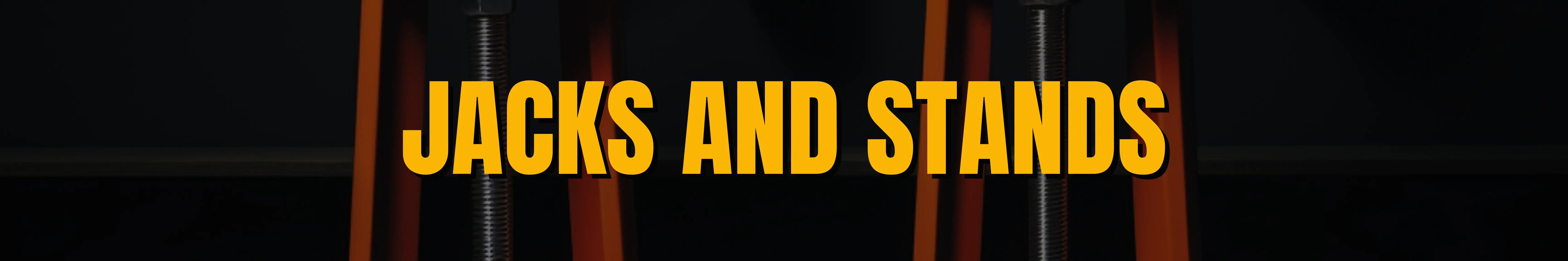 Jack and stands banner