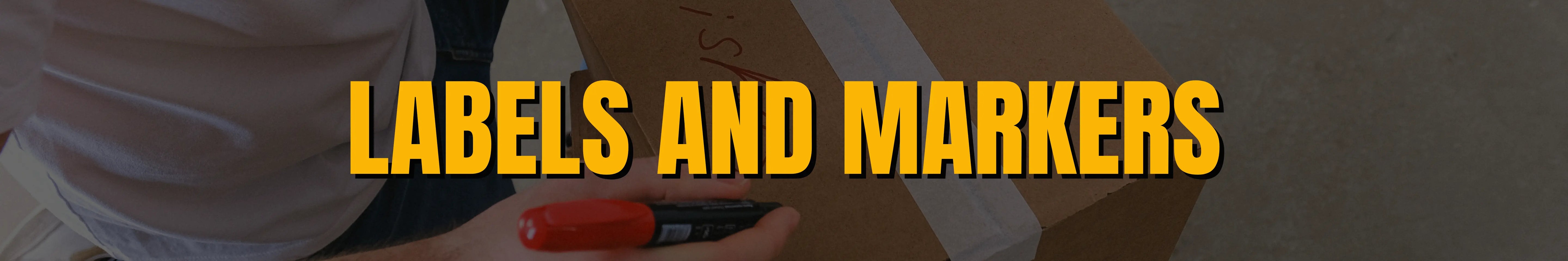 Labels and markers banner