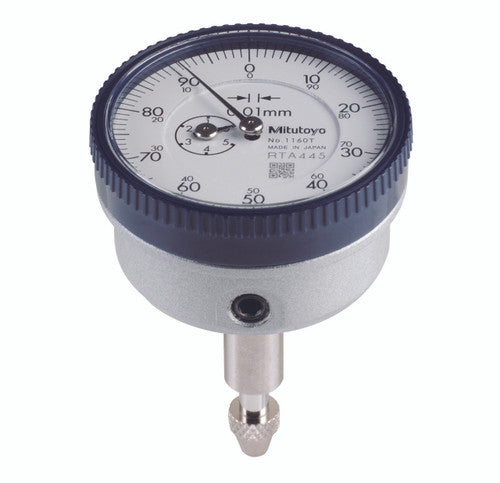 MITUTOYO 1162 5mm Back Plunger Dial Indicator, Metric - Series 1 - Premium Back Plunger Dial Indicator from MITUTOYO - Shop now at Yew Aik.