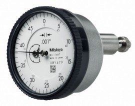 MITUTOYO 1166 .2” Back Plunger Dial Indicator, Inches Series 1 - Premium Back Plunger Dial Indicator from MITUTOYO - Shop now at Yew Aik.