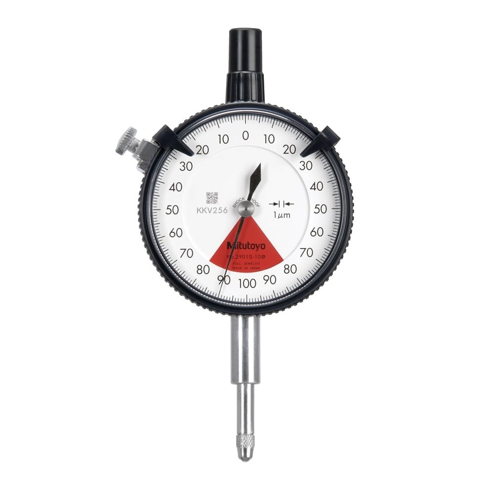 MITUTOYO 2901S-10 Metric Standard One Revolution Dial Indicator - Premium Metric Standard One Revolution Dial Indicator from MITUTOYO - Shop now at Yew Aik.