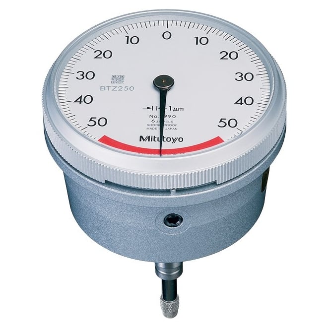 MITUTOYO 2990 0.1mm Back Plunger Dial Indicator Metric - Series 2 - Premium Back Plunger Dial Indicator from MITUTOYO - Shop now at Yew Aik.