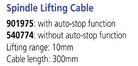 MITUTOYO 901975/540774 Spindle Lifting Cable (MITUTOYO Tools) - Premium Spindle Lifting Cable from MITUTOYO - Shop now at Yew Aik.