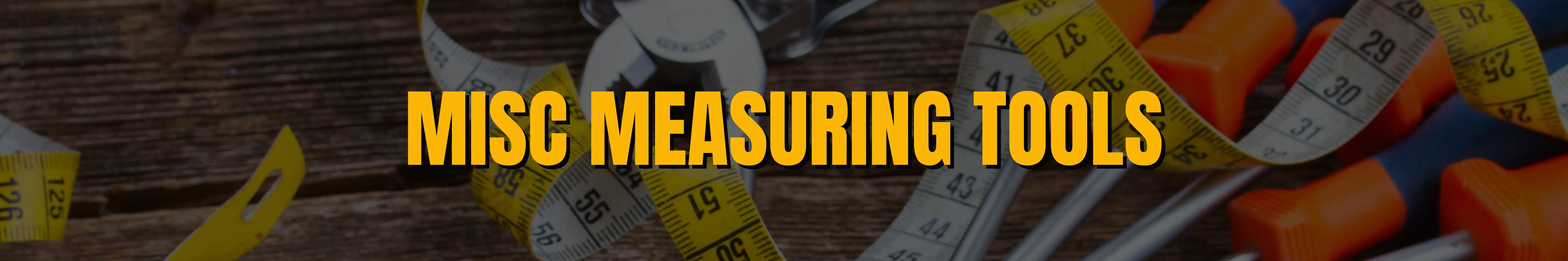 Misc measuring tools banner