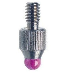Mitutoyo 137392 Ball Point Extension Rod, Ungrooved Ruby, 20mm - Premium Ball Point Extension Rod from MITUTOYO - Shop now at Yew Aik.