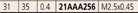 Mitutoyo 21AAA256 Needle Point Extension Rod, Ø0.4 x 31mm - Premium Needle Point Extension Rod from MITUTOYO - Shop now at Yew Aik.