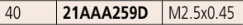 Mitutoyo 21AAA259D Extension Rods, Ø5.2 x 40mm - Premium Extension Rod from MITUTOYO - Shop now at Yew Aik.