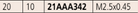 Mitutoyo 21AAA342 Flat Point, Ø20mm (MITUTOYO Tools) - Premium Flat Point from MITUTOYO - Shop now at Yew Aik.