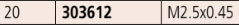 Mitutoyo 303612 Extension Rod, Ø5.2 x 20mm - Premium Extension Rod from MITUTOYO - Shop now at Yew Aik.