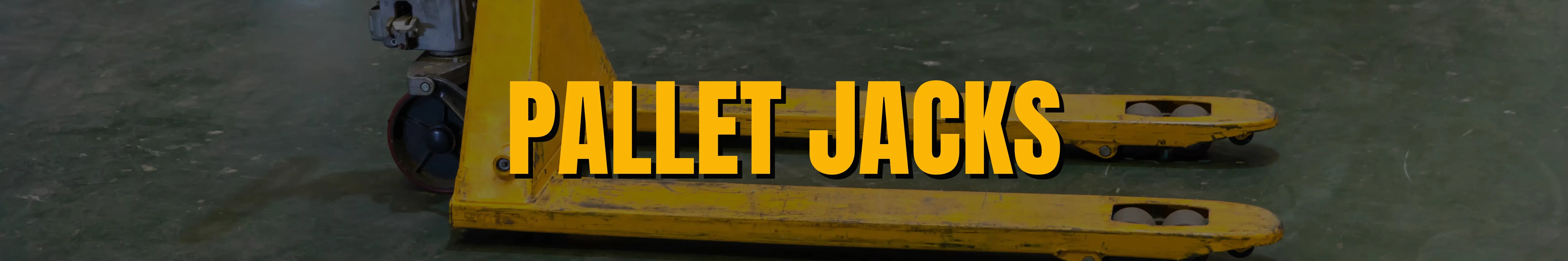 Pallet jacks banner