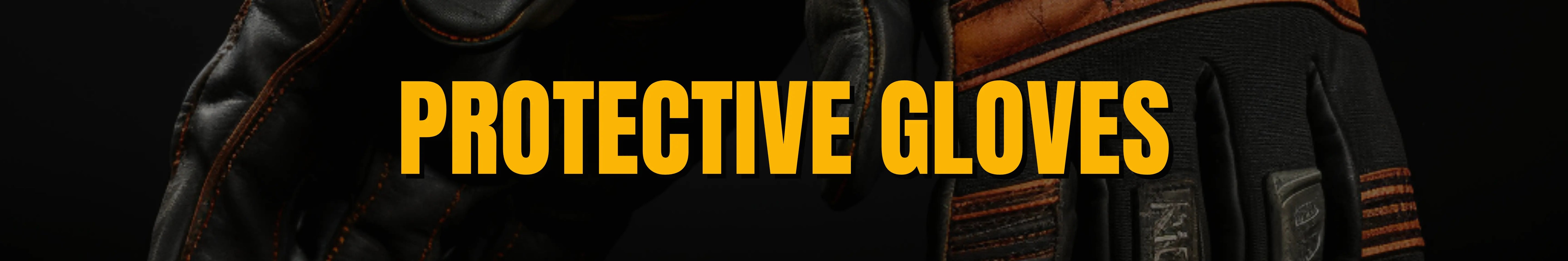 Protective gloves banner