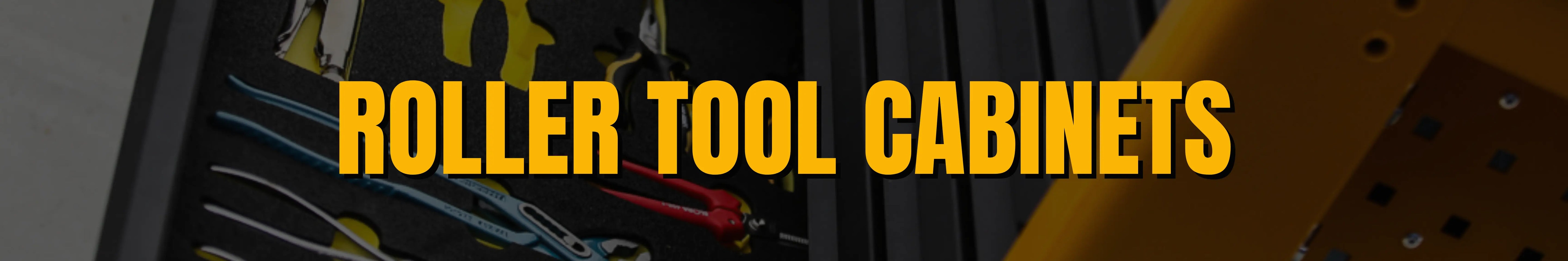 Roller tool cabinets banner