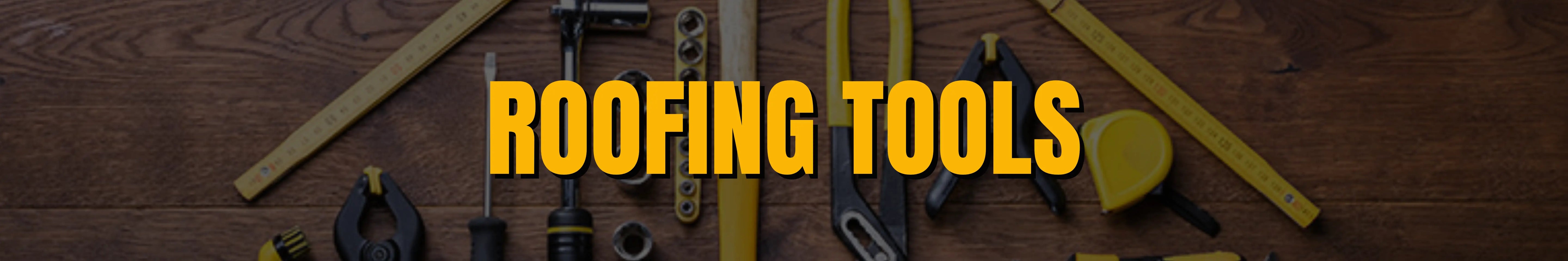 Roofing tools banner