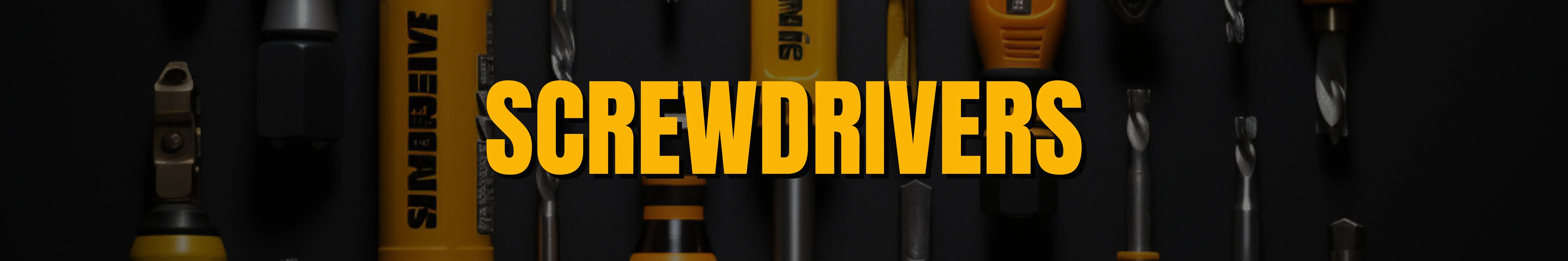 Screwdrivers Banner