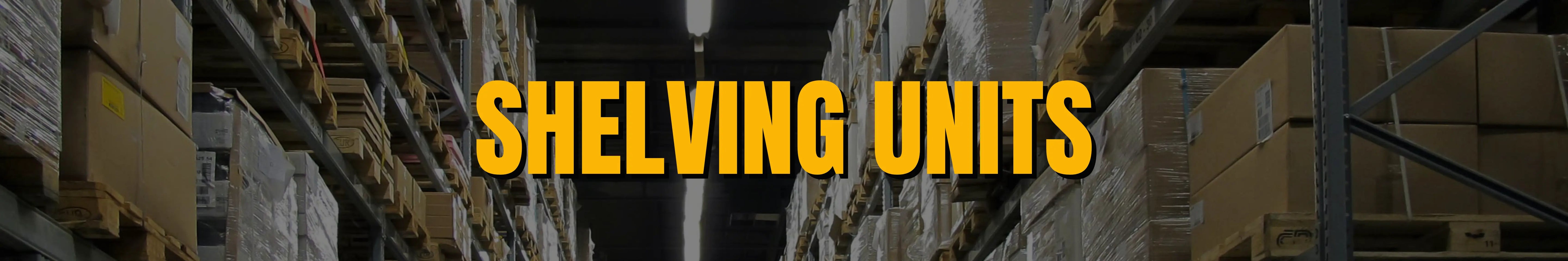 Shelving units banner