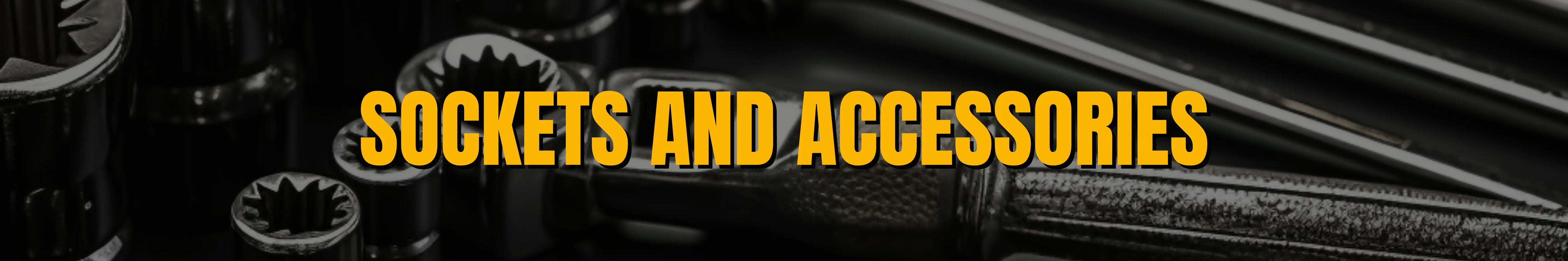 Socket and Accessories Banner