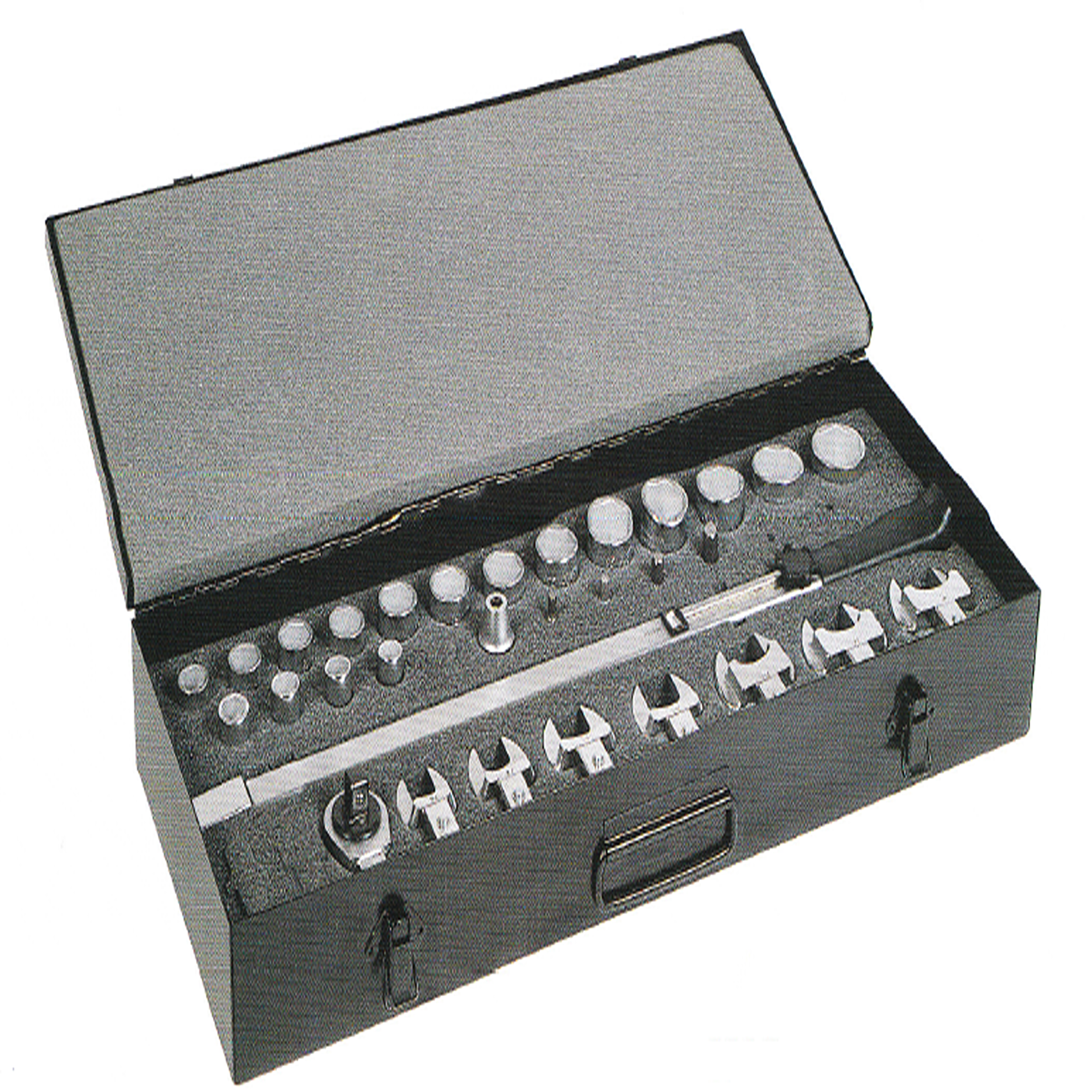 TECNOGI 910C Torque Wrench Kit with Case 20-100 Nm 27 pcs - Premium Torque Wrench Kit from TECNOGI - Shop now at Yew Aik.