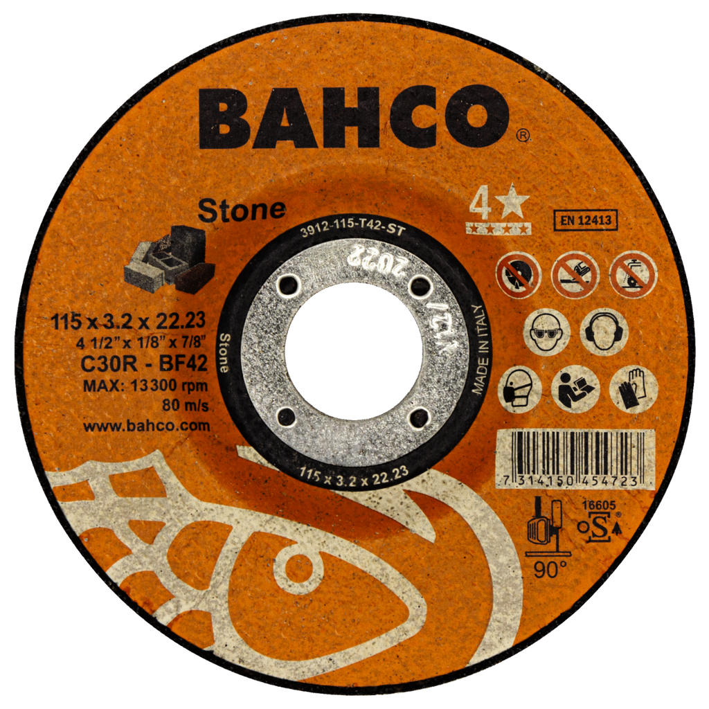 BAHCO 391-T42_ST High-Performance Abrasive Cutting Disc - Premium Abrasive Cutting Disc from BAHCO - Shop now at Yew Aik.