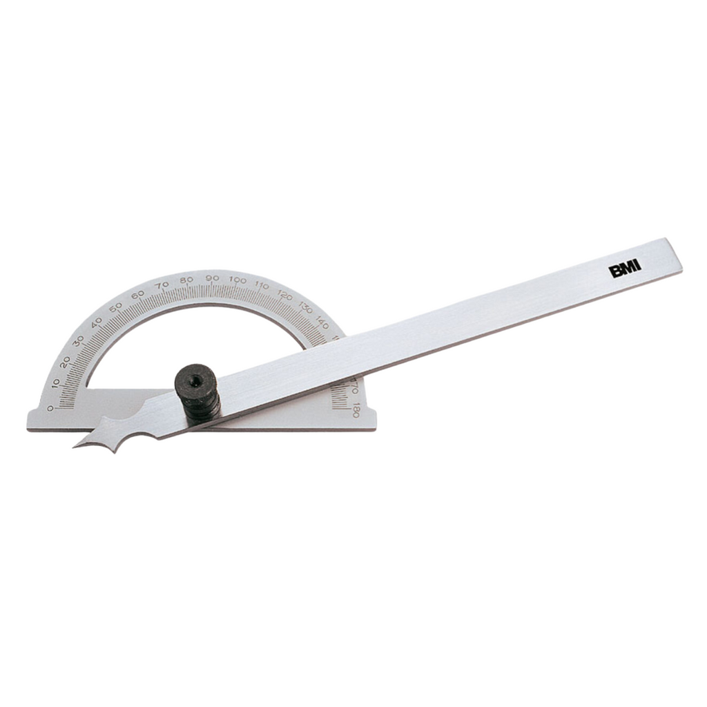 BMI 768 Protractor With Locking Screw (BMI Tools) - Premium Protractor from BMI - Shop now at Yew Aik.