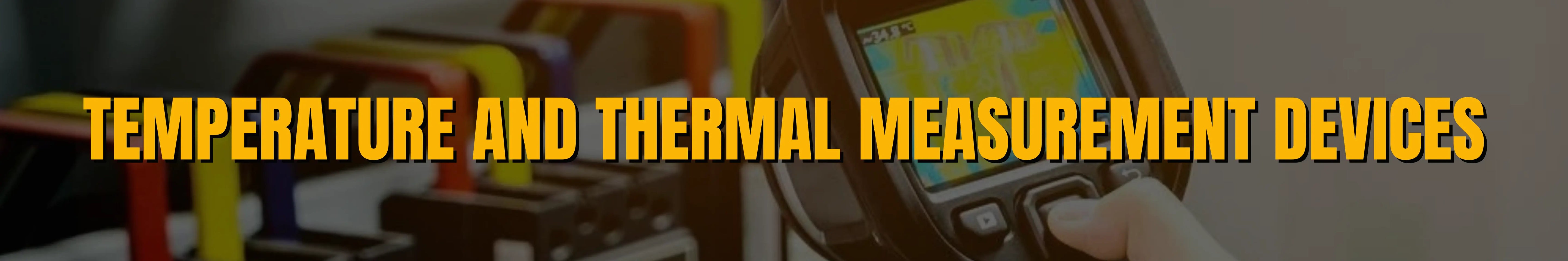 Temperature and thermal measurement devices banner