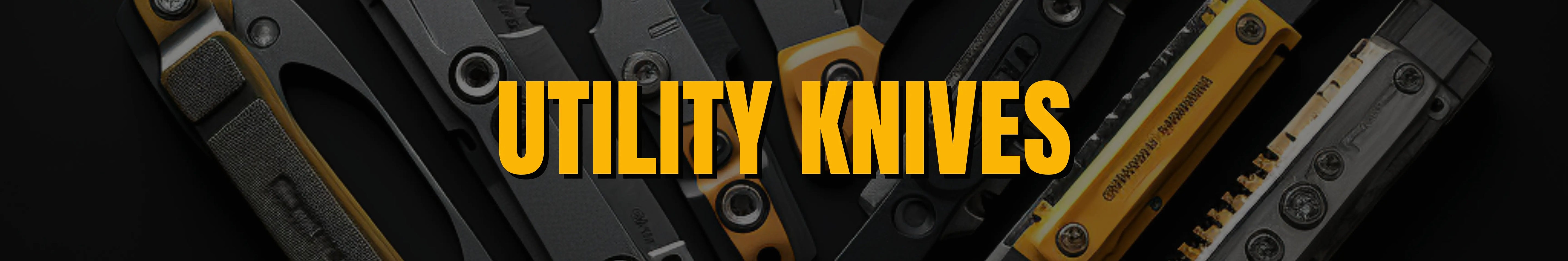 Utility knives banner