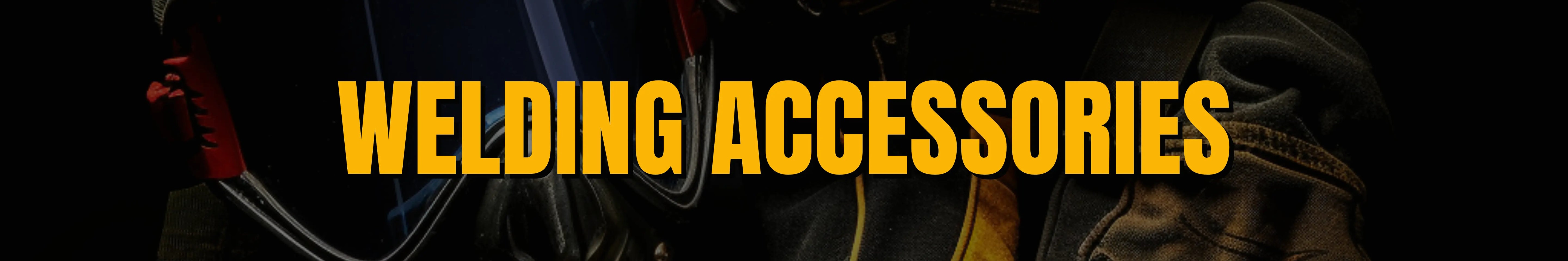 Welding accessories banner