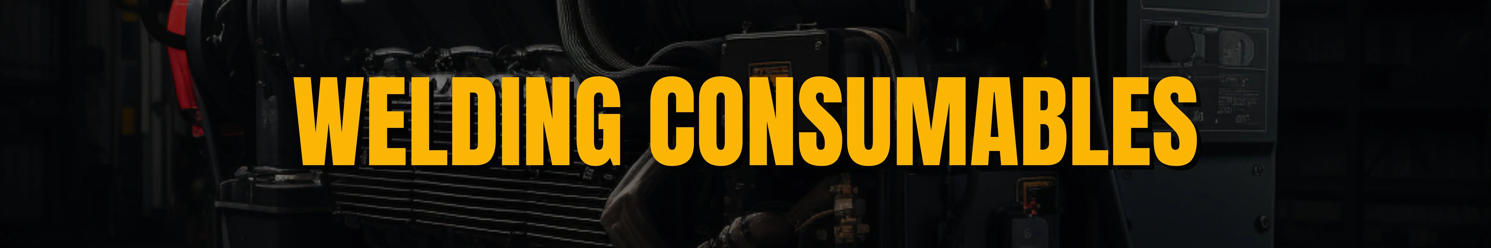 Welding comsumables banner