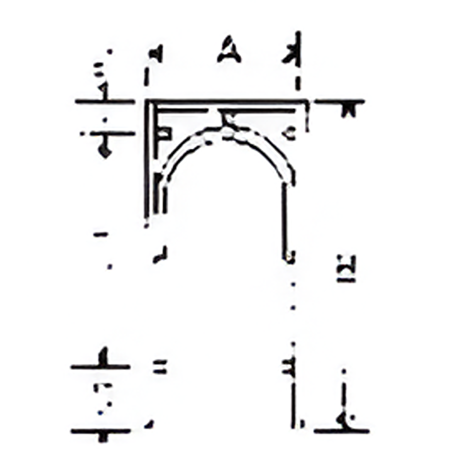 YEW AIK 21086 Scaffolding Walk Thru Frame R-762E - Premium Scaffolding Walk Thru Frame from YEW AIK - Shop now at Yew Aik.