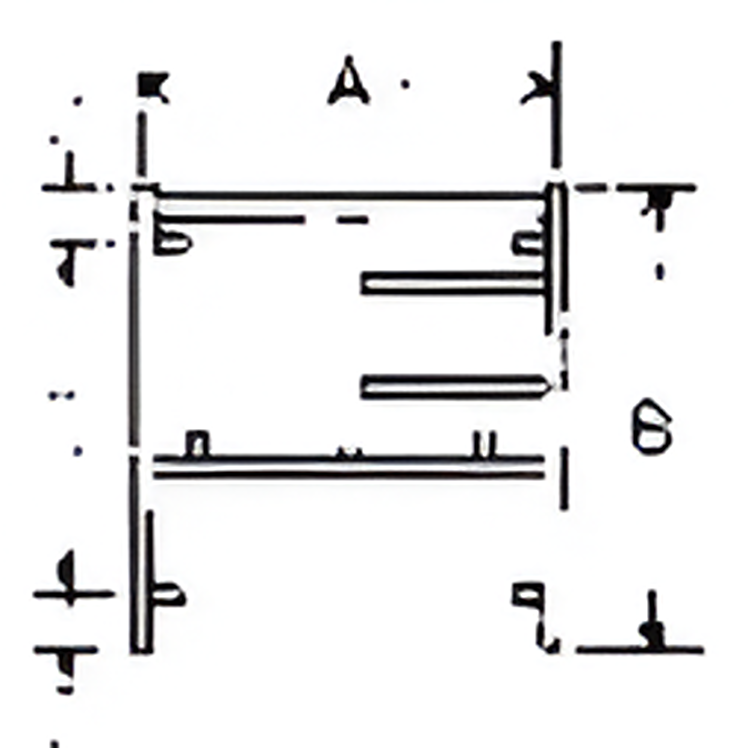 YEW AIK 21091 Scaffolding End Frame R-1215L - Premium Scaffolding End Frame from YEW AIK - Shop now at Yew Aik.