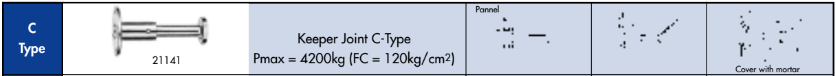 YEW AIK 21141 Keeper Joint C-Type (Thread Dia W 1/2) - Premium Keeper Joint from YEW AIK - Shop now at Yew Aik.