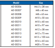 YEW AIK AD00206 Mason Sleeve Anchor (YEW AIK Tools) - Premium Mason Sleeve Anchor from YEW AIK - Shop now at Yew Aik.