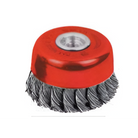 YEW AIK AE00137 NSK Twist Knot Cup Brush (For Air Tool) - Premium Cup Brush from YEW AIK - Shop now at Yew Aik.