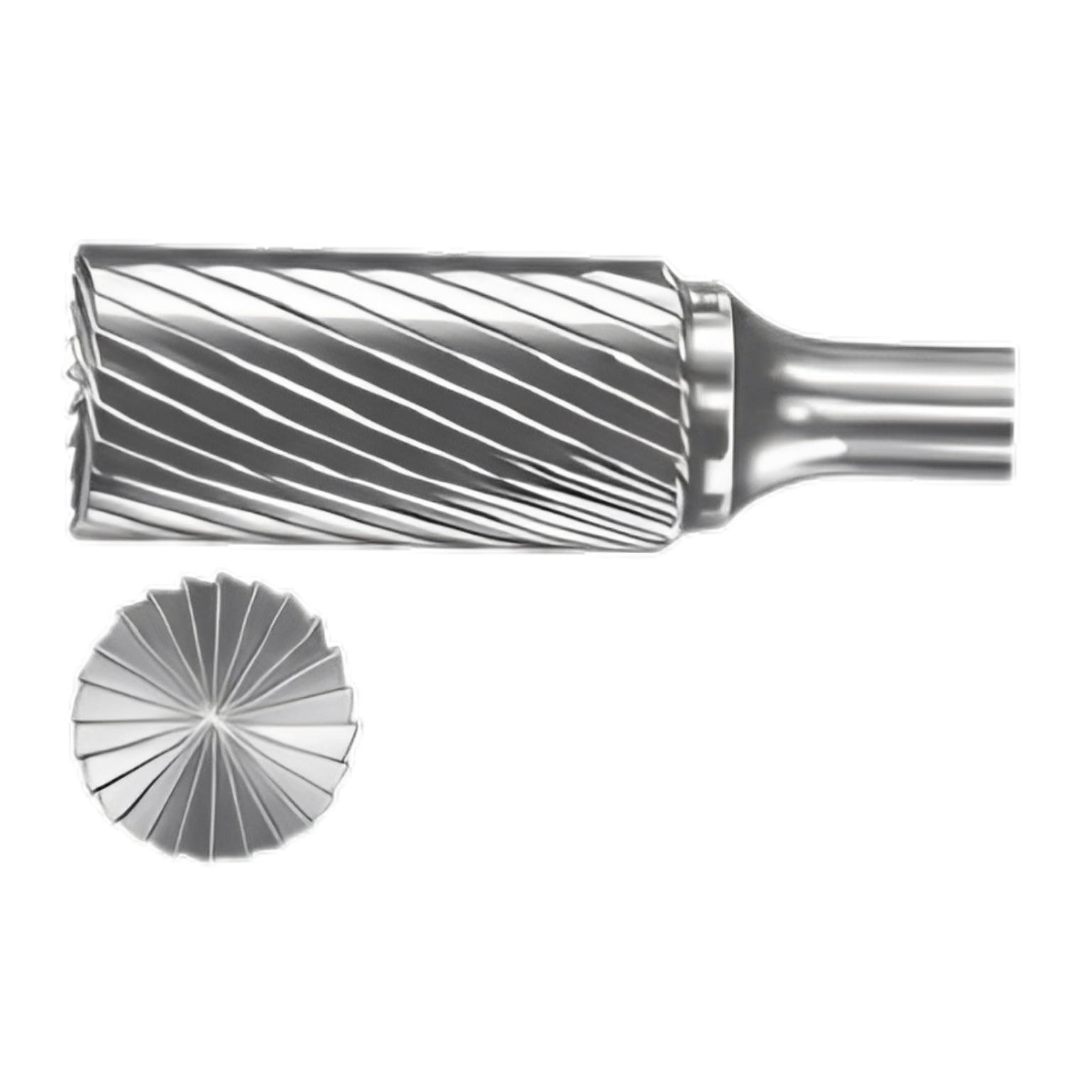 YEW AIK AG00011 Tungsten Carbide Burrs Cylinder With End Cut - Premium Tungsten Carbide Burrs from YEW AIK - Shop now at Yew Aik.