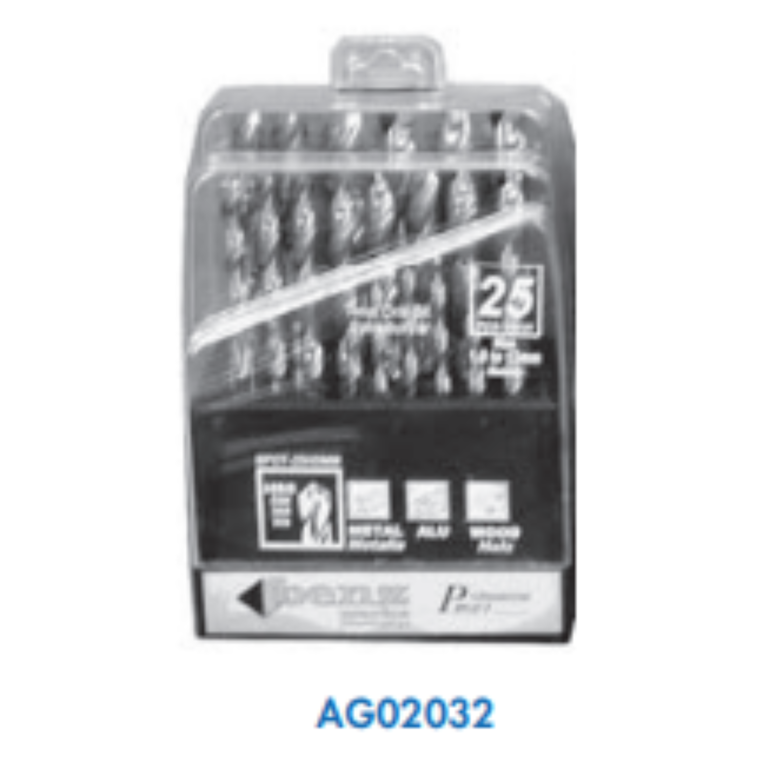 YEW AIK AG02032 High Speed Jobber Drill Set 25 pcs - Premium High Speed Jobber Drill Set from YEW AIK - Shop now at Yew Aik.