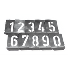 YEW AIK AH01080 - AH01092 GERMANY Number Zinc Stencil - Premium Number Zinc Stencil from YEW AIK - Shop now at Yew Aik.