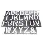 YEW AIK AH01093 - AH01105 GERMANY Letter Zinc Stencil - Premium Letter Zinc Stencil from YEW AIK - Shop now at Yew Aik.