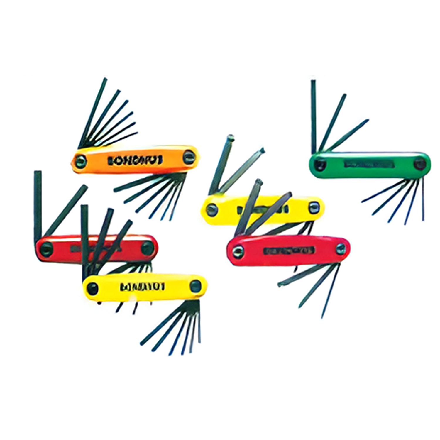 YEW AIK AH02285/AH02286 FBX Fold-Up Allen Key Set Metric - Premium Fold-Up Allen Key Set from YEW AIK - Shop now at Yew Aik.