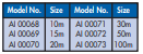YEW AIK AI 00068-AI 00073 Nylon Measuring Tape - Premium Measuring Tape from YEW AIK - Shop now at Yew Aik.