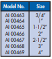 YEW AIK AI 00463 - AI 00469 Concrete Nail - Premium Concrete Nail from YEW AIK - Shop now at Yew Aik.