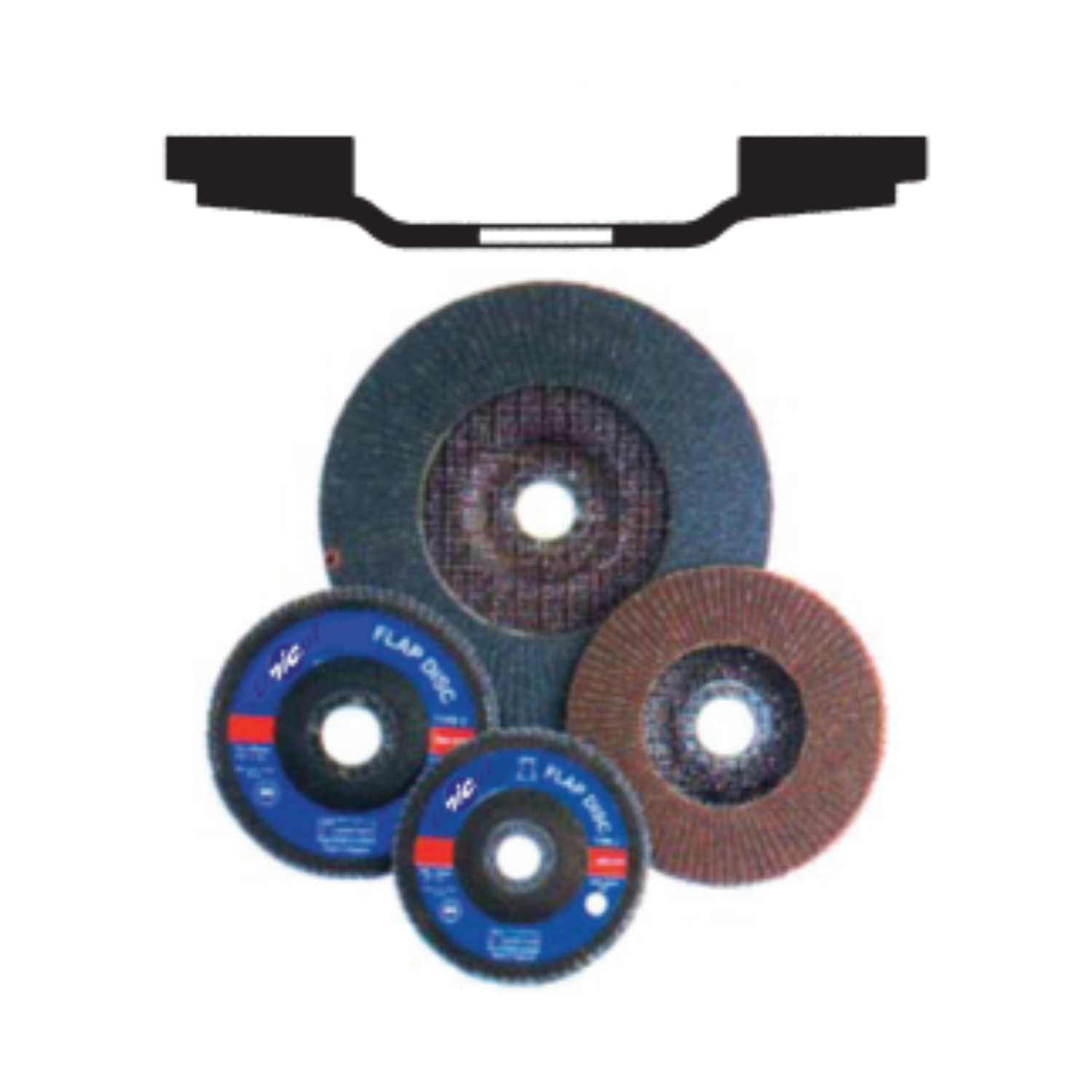 YEW AIK Flap Disc Type C – Lightweight Flat Glass Fibre Backed - Premium Flap Disc from YEW AIK - Shop now at Yew Aik.